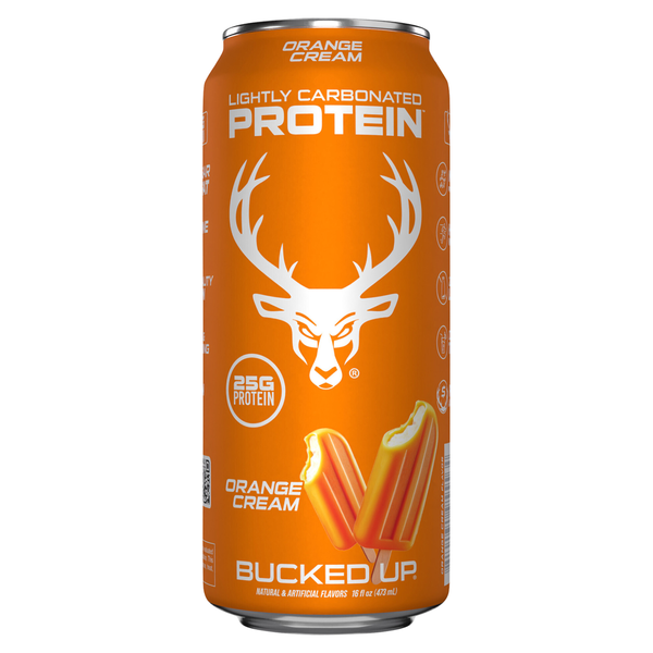 Bucked Up Lightly Carbonated Orange Cream Protein  DestGlow