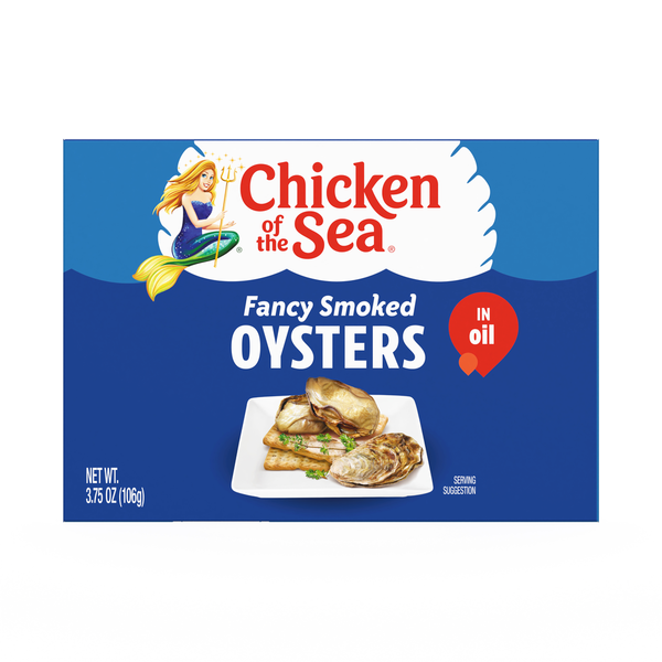 Chicken of the Sea Fancy Smoked Oysters in Oil