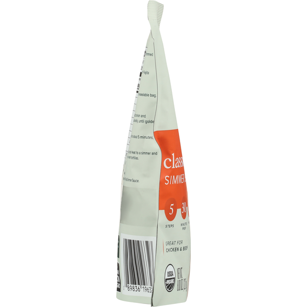 Simply Organic Classic Fajita Simmer Sauce  DestGlow
