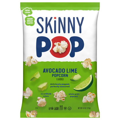 SkinnyPop Avocado Lime Flavored Popcorn  DestGlow