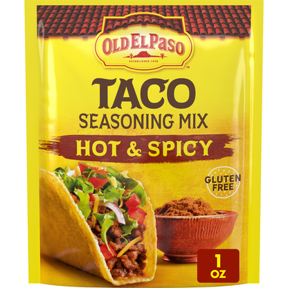 Old El Paso Hot &amp; Spicy Taco Seasoning