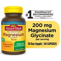Nature Made Magnesium Glycinate 200 mg per serving...
️  DestGlow