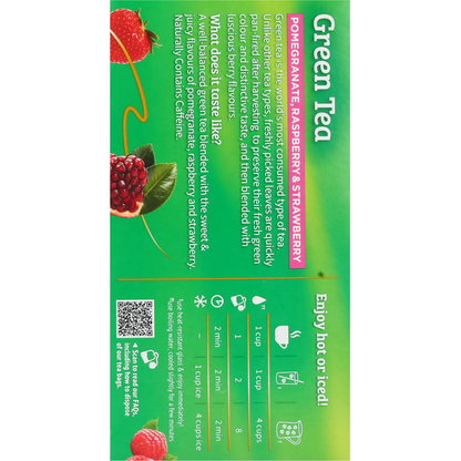 Twinings Pomegranate, Raspberry &amp; Strawberry Green Tea