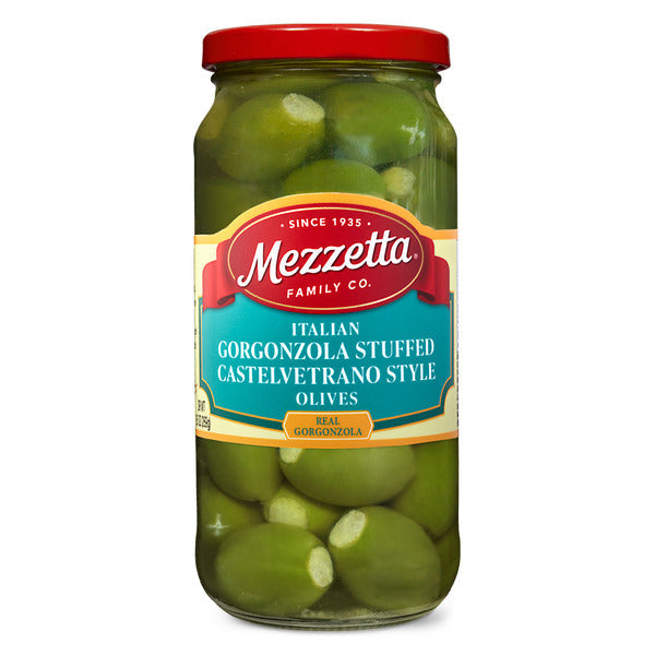 Mezzetta Gorgonzola Stuffed Castelvetrano Style Olives  DestGlow