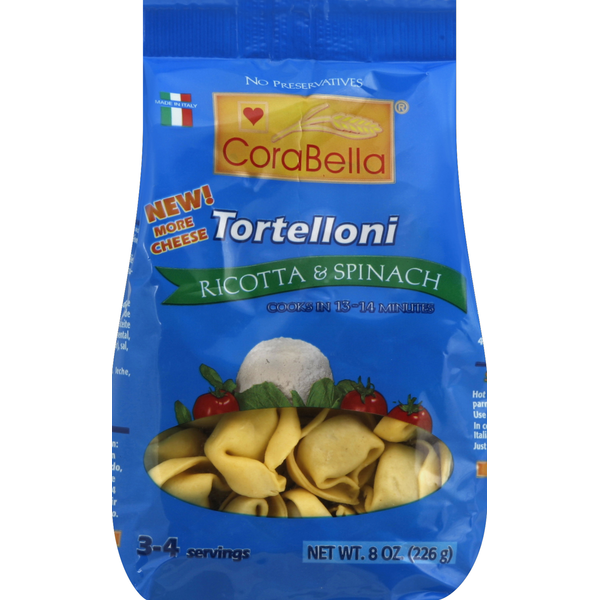 CoraBella Tortellini, Ricotta &amp; Spinach