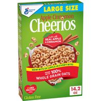 General Mills Apple Cinnamon Large Size Cheerios️