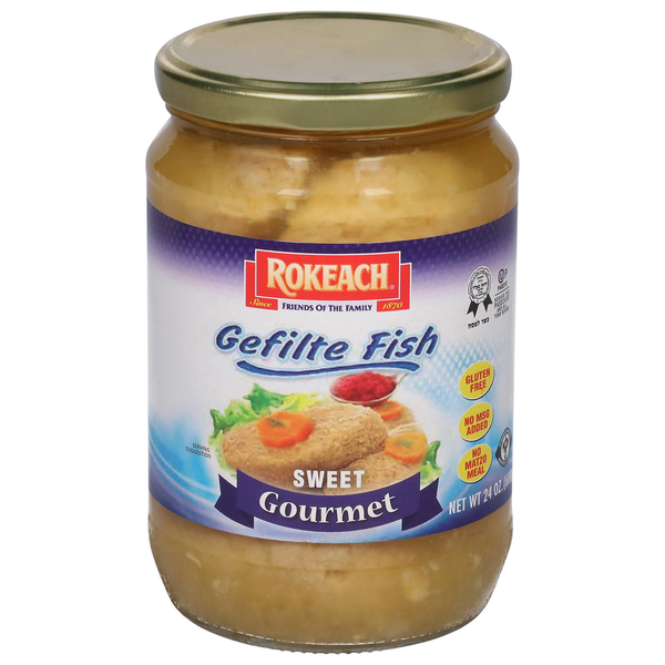 Rokeach Gefilte Fish, Gourmet, Sweet  DestGlow