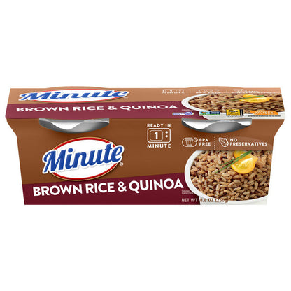 Minute Rice Ready To Serve Brown Rice &amp; Quinoa, Gluten-Free