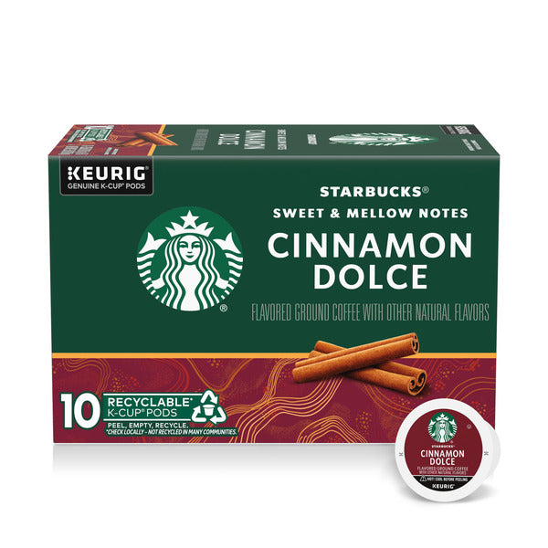 Starbucks Cinnamon Dolce Flavored K-Cup Coffee  DestGlow