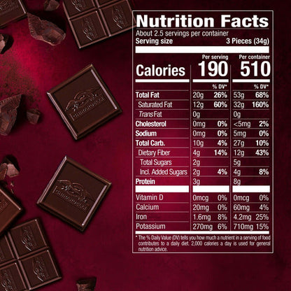 Ghirardelli Intense Dark Chocolate Bar - 92% Cacao