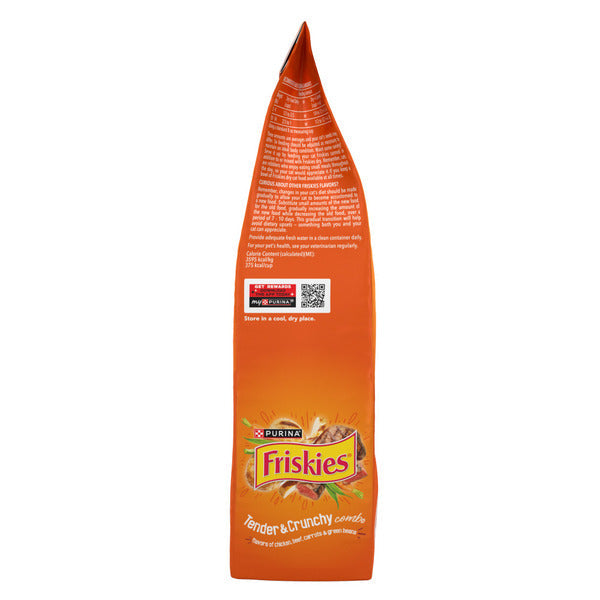 Purina Friskies Tender and Crunchy Combo Chicken, Beef, Carrots and Green Beans Dry Cat Food