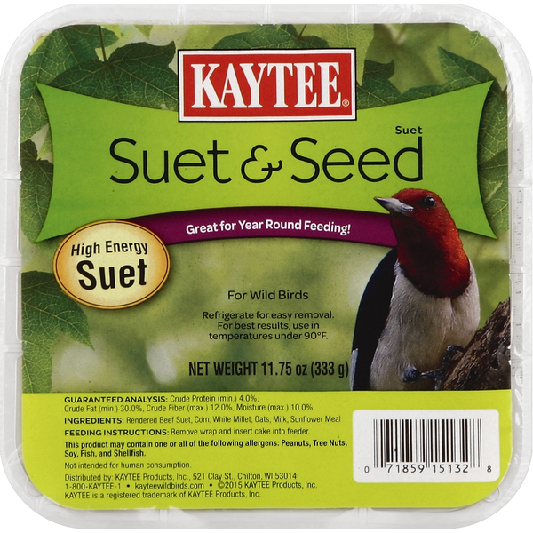 Kaytee Suet &amp; Seed  DestGlow
