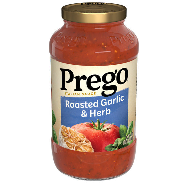 Prego Roasted Garlic &amp; Herb Pasta Sauce