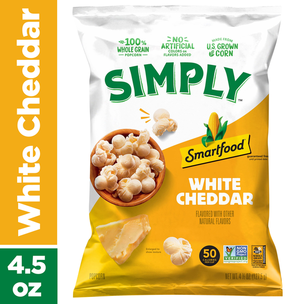 Smartfood White Cheddar Popcorn  DestGlow