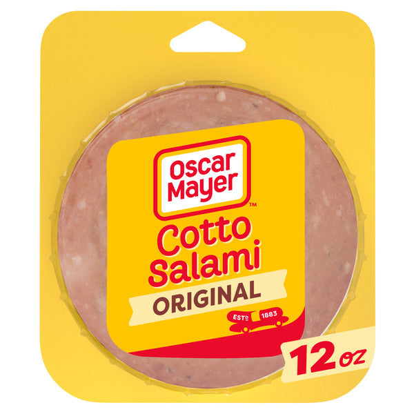 Oscar Mayer Cotto Salami Sliced Deli Sandwich Lunch Meat