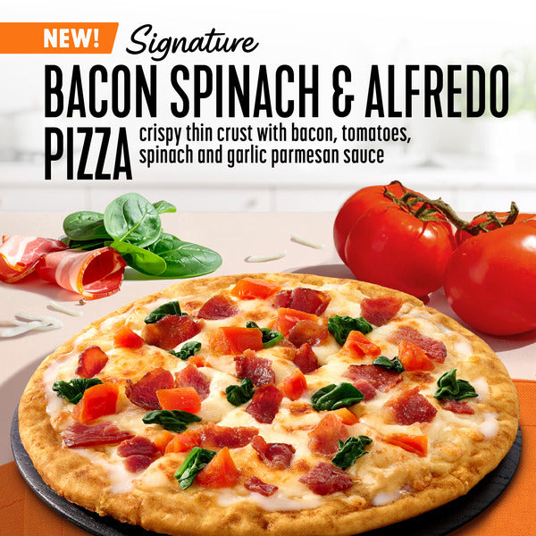 Lean Cuisine Bacon Spinach &amp; Alfredo Pizza  DestGlow