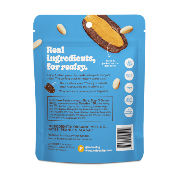 realsy Peanut Butter Dates  DestGlow