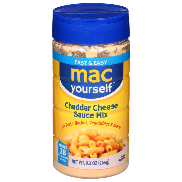 Mac Yourself Cheddar Cheese Sauce Mix  DestGlow