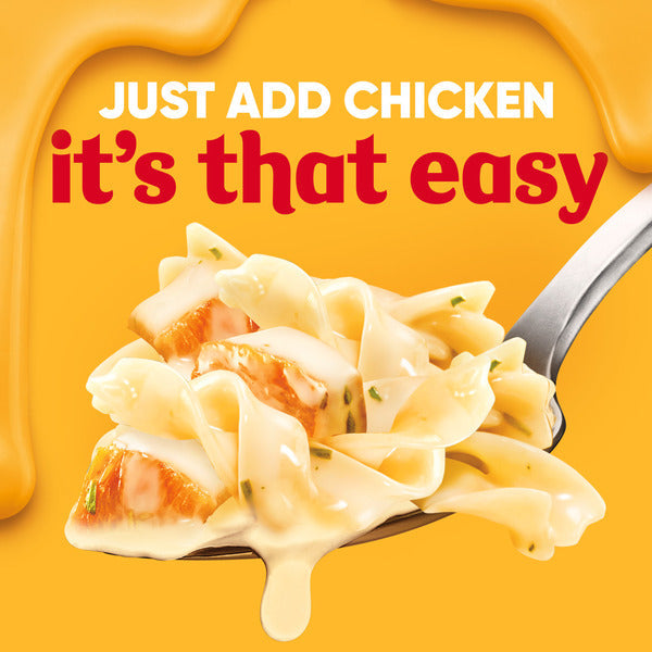 VELVEETA Chicken Alfredo One Pan Dinner Kit with Cheese Sauce, Pasta &amp; Seasonings  DestGlow