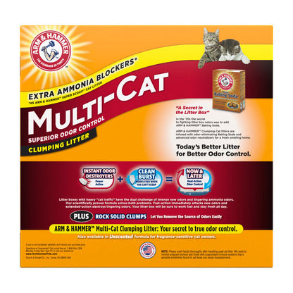Arm &amp; Hammer Multi-Cat Clumping Litter