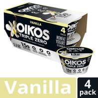 Oikos Triple Zero Vanilla Greek Yogurt️  DestGlow