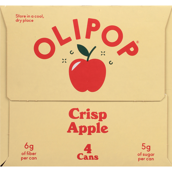 OLIPOP Crisp Apple Soda  DestGlow
