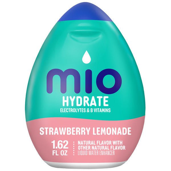 MiO Hydrate Strawberry Lemonade with other natural flavor Liquid Water Enhancer  DestGlow