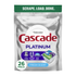 Cascade Platinum Dishwasher Pods, Fresh  DestGlow