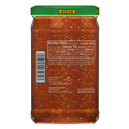 Tostitos Salsa, Chunky, Medium