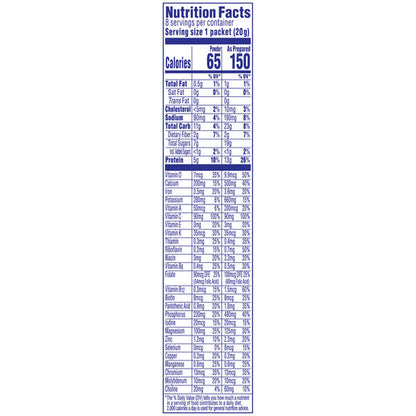 Carnation Breakfast Essentials Nutritional Powder Drink Mix, Rich Milk Chocolate, Light Start  DestGlow