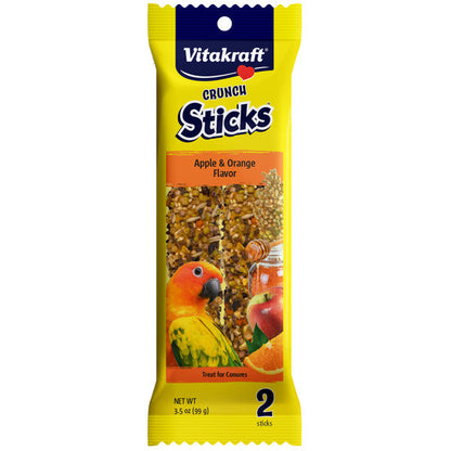 Vitakraft Apple &amp; Orange Flavor Conure Treat