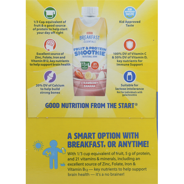 Carnation Breakfast Essentials Nutritional Drink, Strawberry Banana  DestGlow