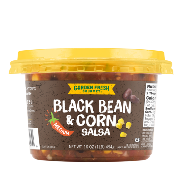 Garden Fresh Gourmet Black Bean &amp; Corn Salsa