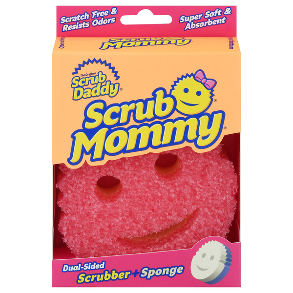 Scrub Daddy Scrubber + Sponge, Dual-Sided  DestGlow