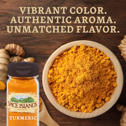 Spice Islands Turmeric, 2.2 oz Jar