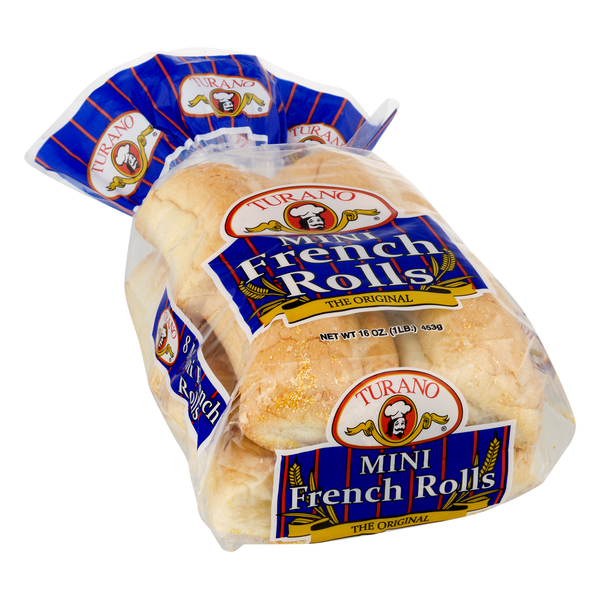 Turano Mini French Rolls Hinged  DestGlow