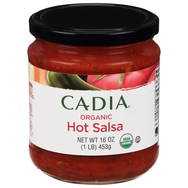CADIA Salsa, Organic, Hot  DestGlow