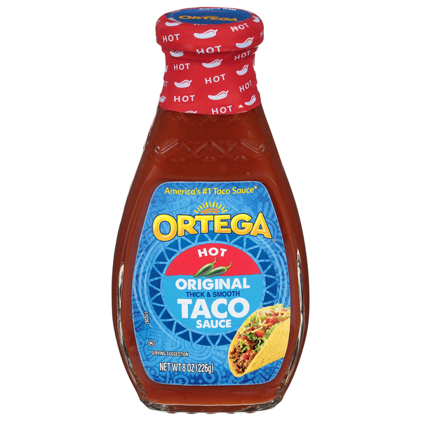 Ortega Taco Sauce, Original, Hot  DestGlow