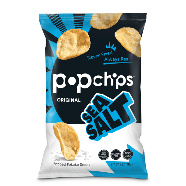 popchips Sea Salt Potato Chips, Low-Calorie, Gluten-Free, Healthy Snack  DestGlow
