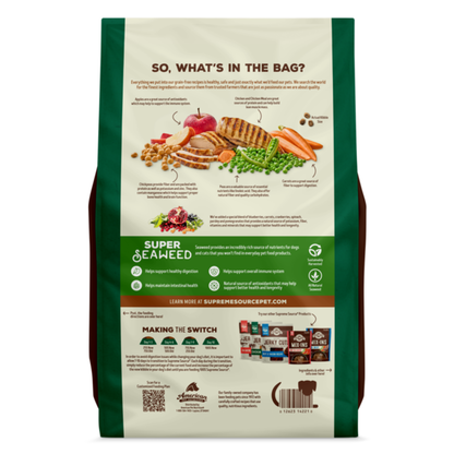 Supreme Source Chicken, Apple and Carrot Recipe Dog Food  DestGlow