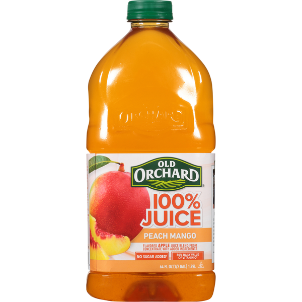 Old Orchard 100% Juice, Peach Mango  DestGlow