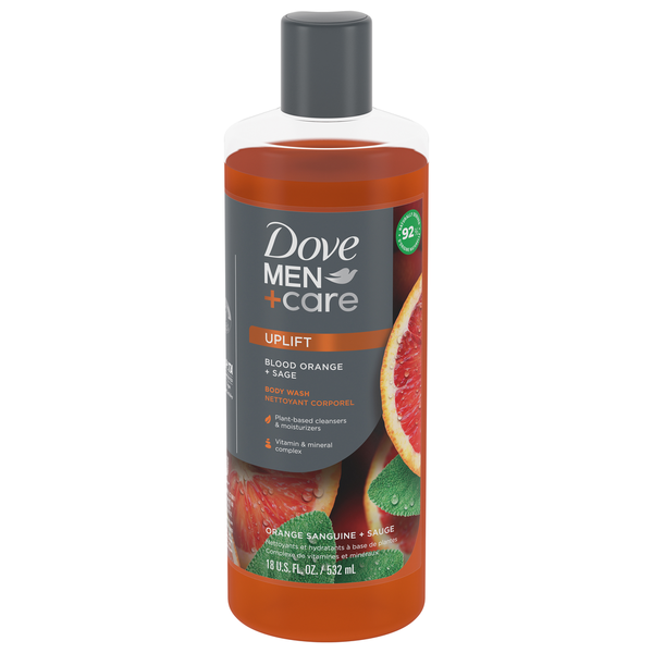 Dove Body Wash, Uplift, Blood Orange + Sage  DestGlow
