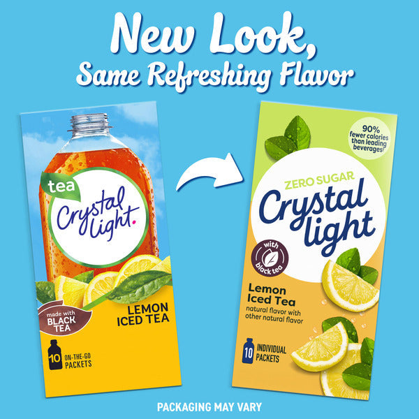Crystal Light Lemon Iced Tea Powdered Drink Mix  DestGlow