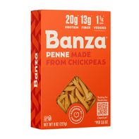 Banza Penne Pasta, Gluten Free, High Protein &amp; Low...
️  DestGlow