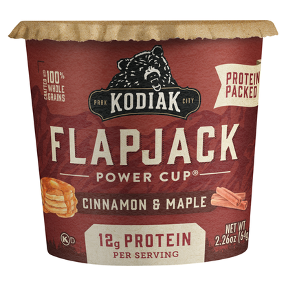 Kodiak Cinnamon &amp; Maple Power Flapjack in a Cup