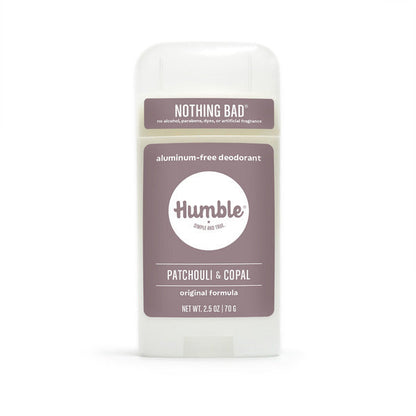Humble Brands Original Formula, Patchouli &amp; Copal Deodorant