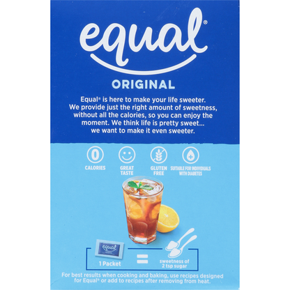 Equal Original 0 Calorie Sweetener Packets