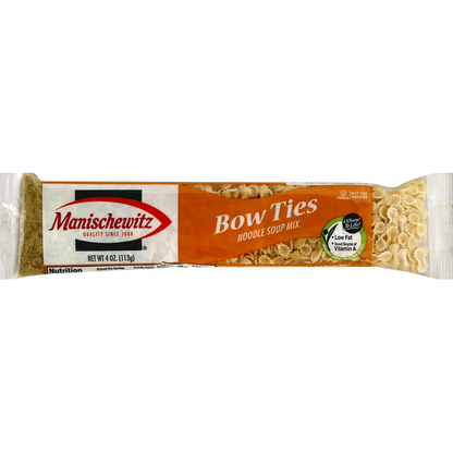 Manischewitz Soup Mix, Noodle, Bow Ties