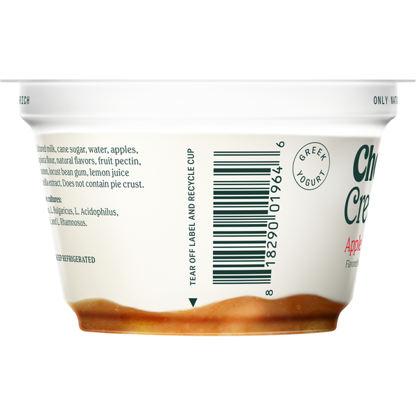 Chobani Yogurt, Greek, Apple Pie a La Mode  DestGlow