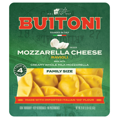 Buitoni Mozzarella Cheese Ravioli Family Size